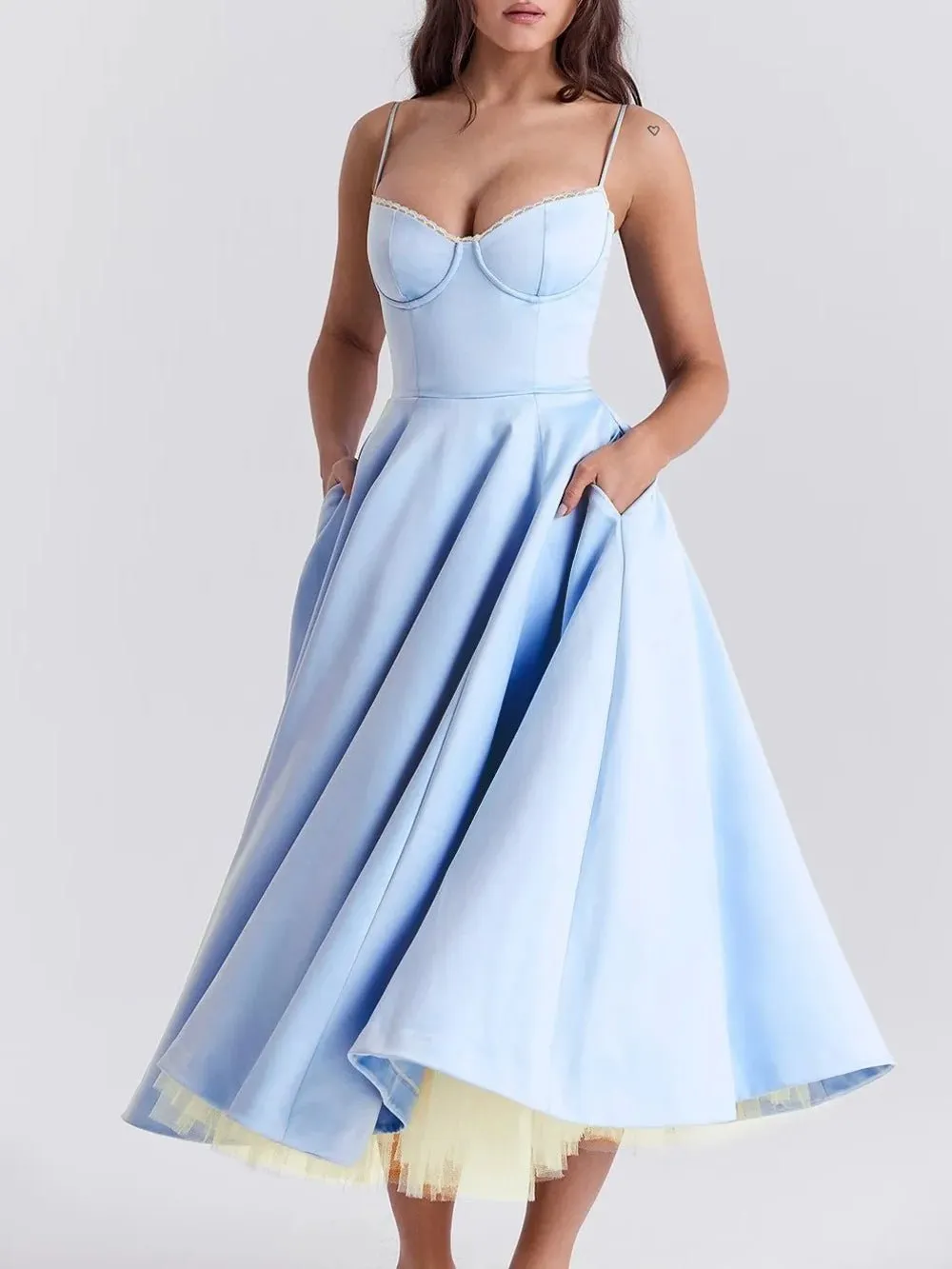 Madeline Backless Midi Dress
