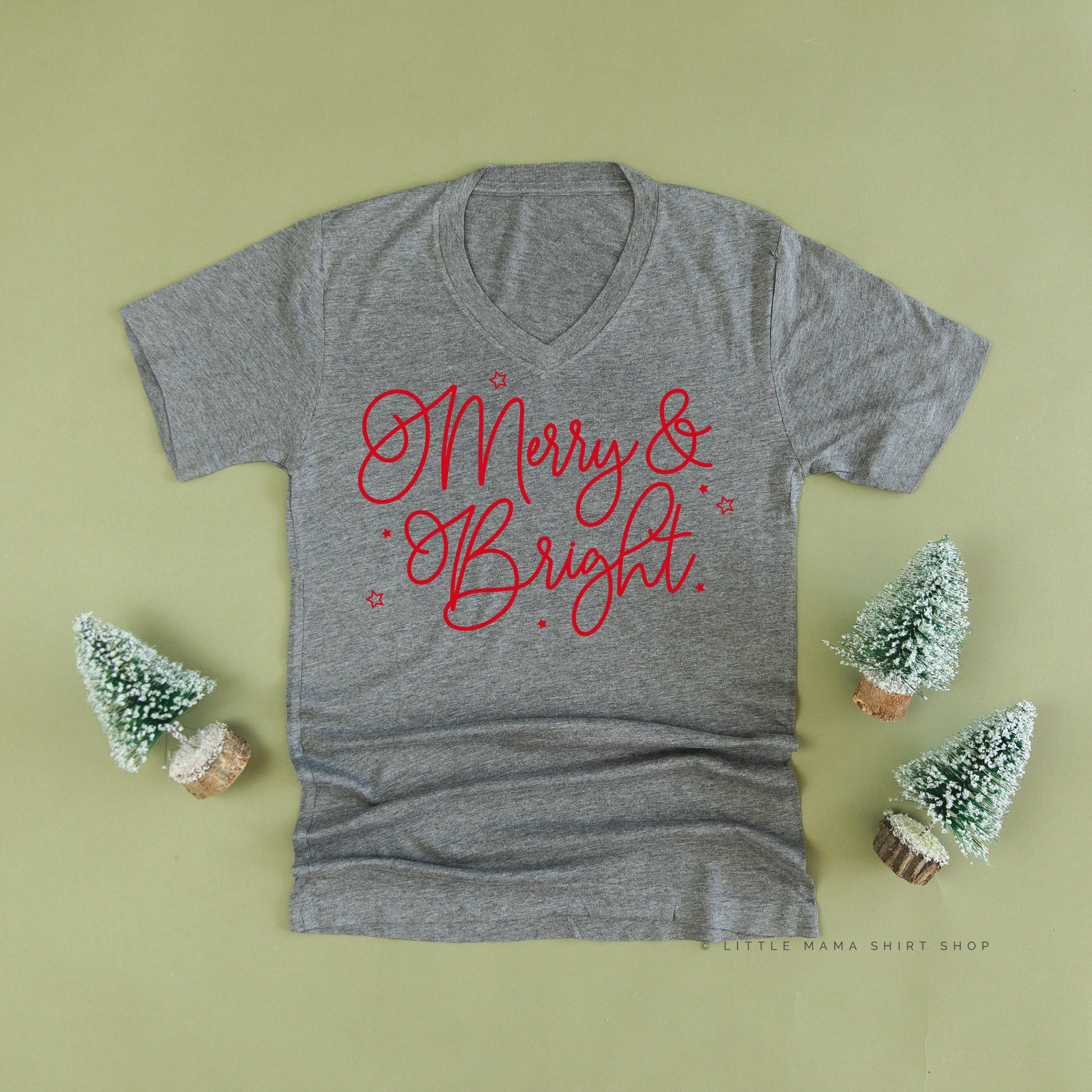 Merry And Bright - Unisex Tee