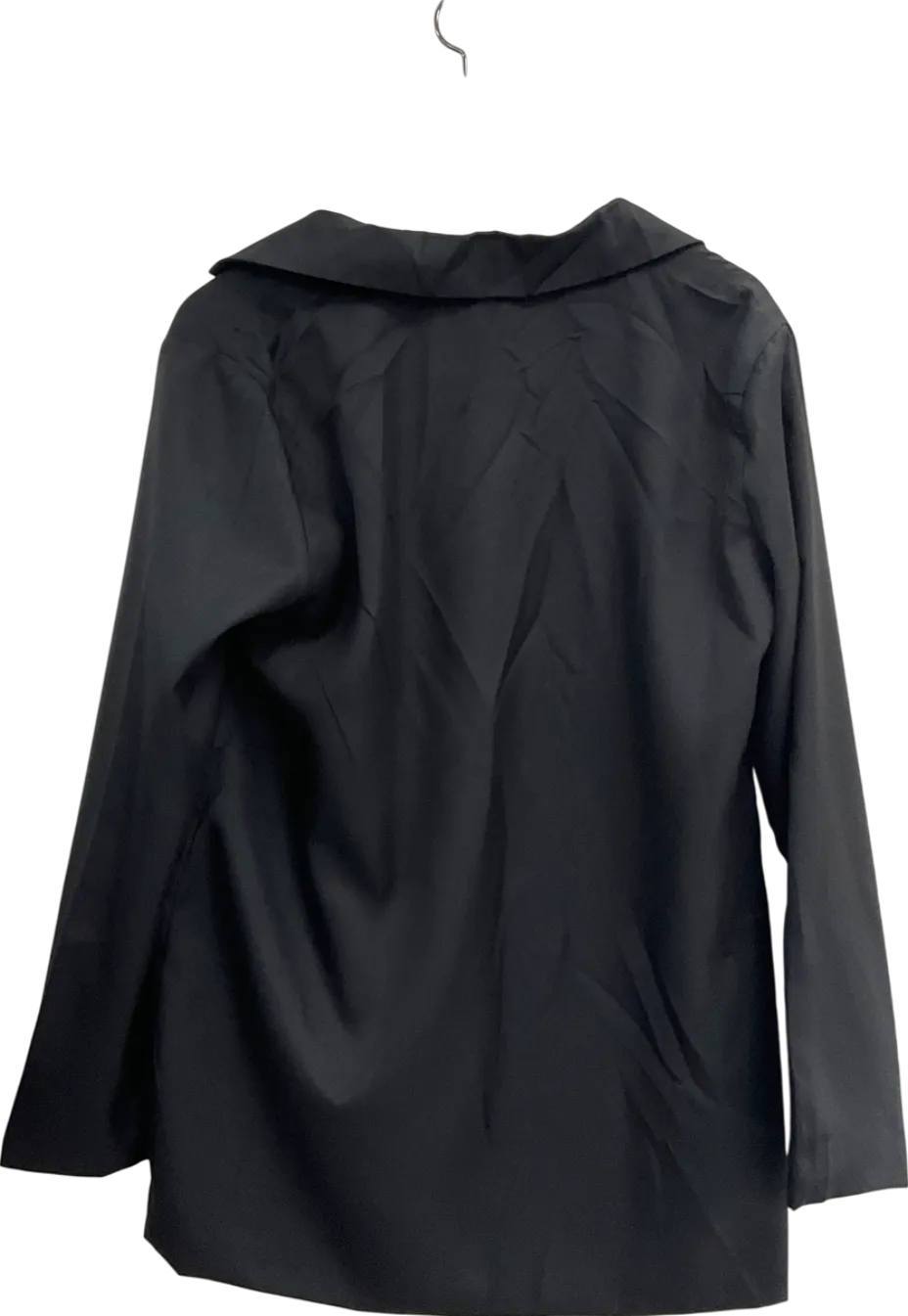 Missy Empire Brianna Black Oversized Blazer Dress UK 12