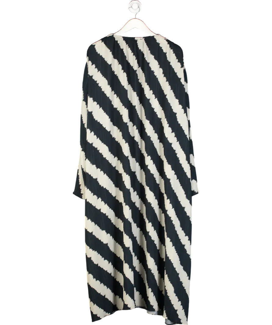 Never Fully Dressed Blue Mono Stripe Celeste Plisse UK 24