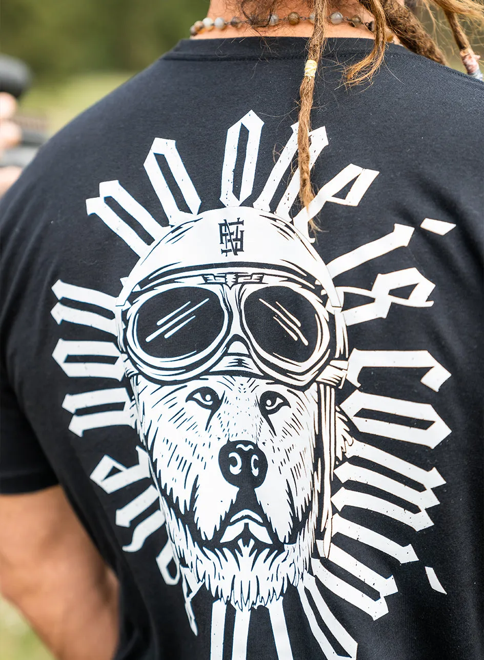 NO ONE IS COMING TO SAVE YOU TEE - BLACK
