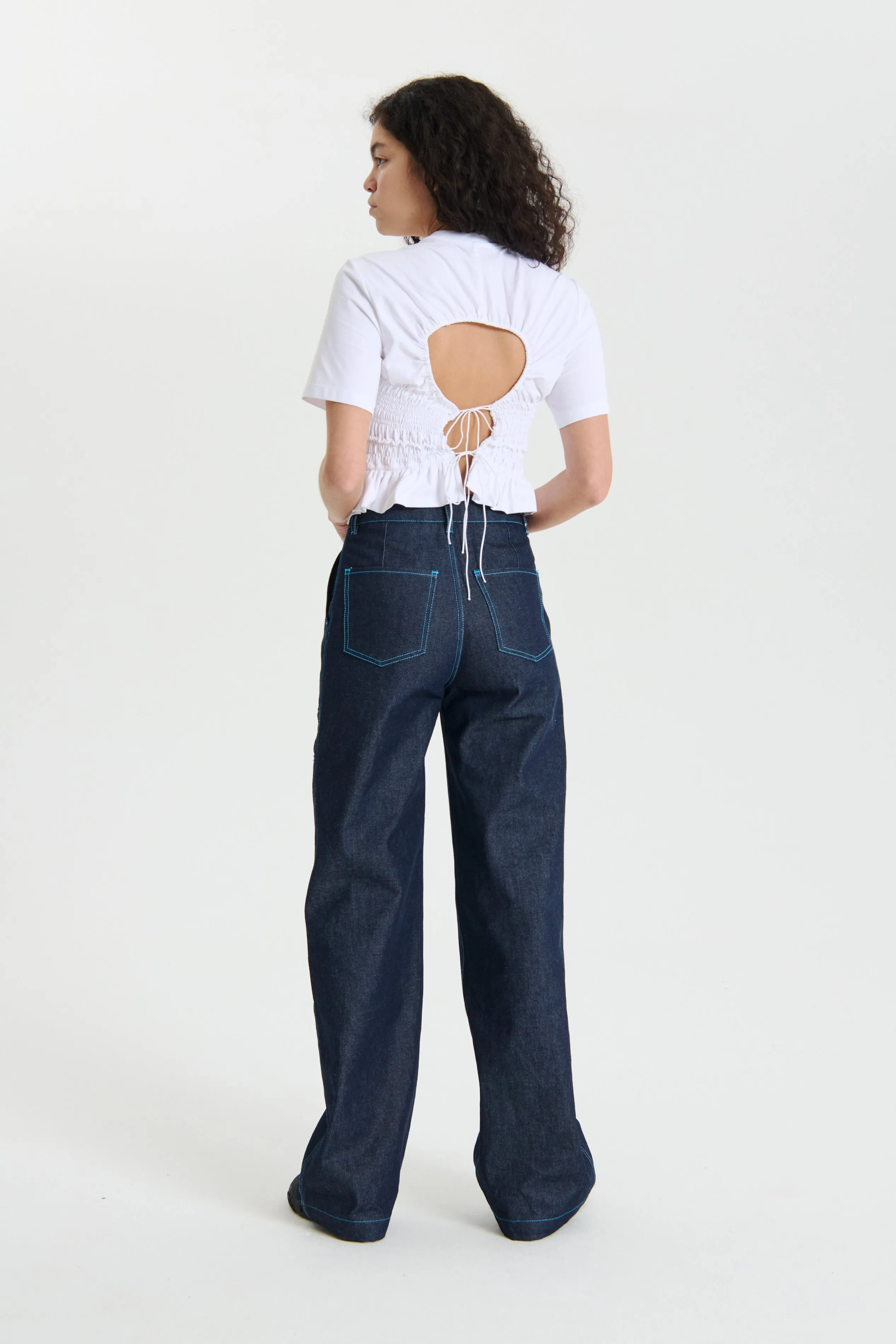 OASIS | TOP JERSEY WHITE