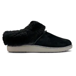 OLUKAI WOMENS KU'I SLIPPER BLACK
