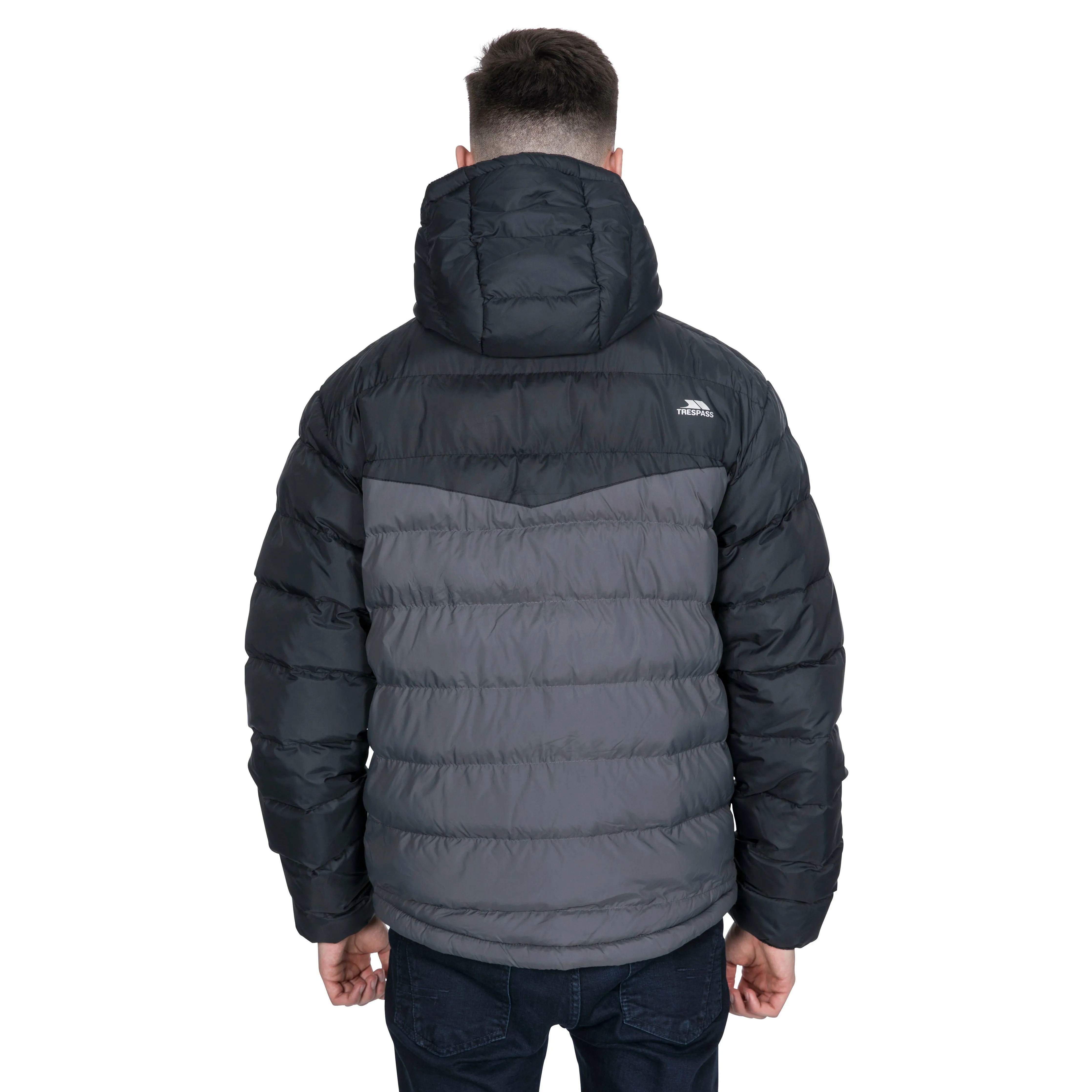 Oskar Men's Padded Jacket in Black