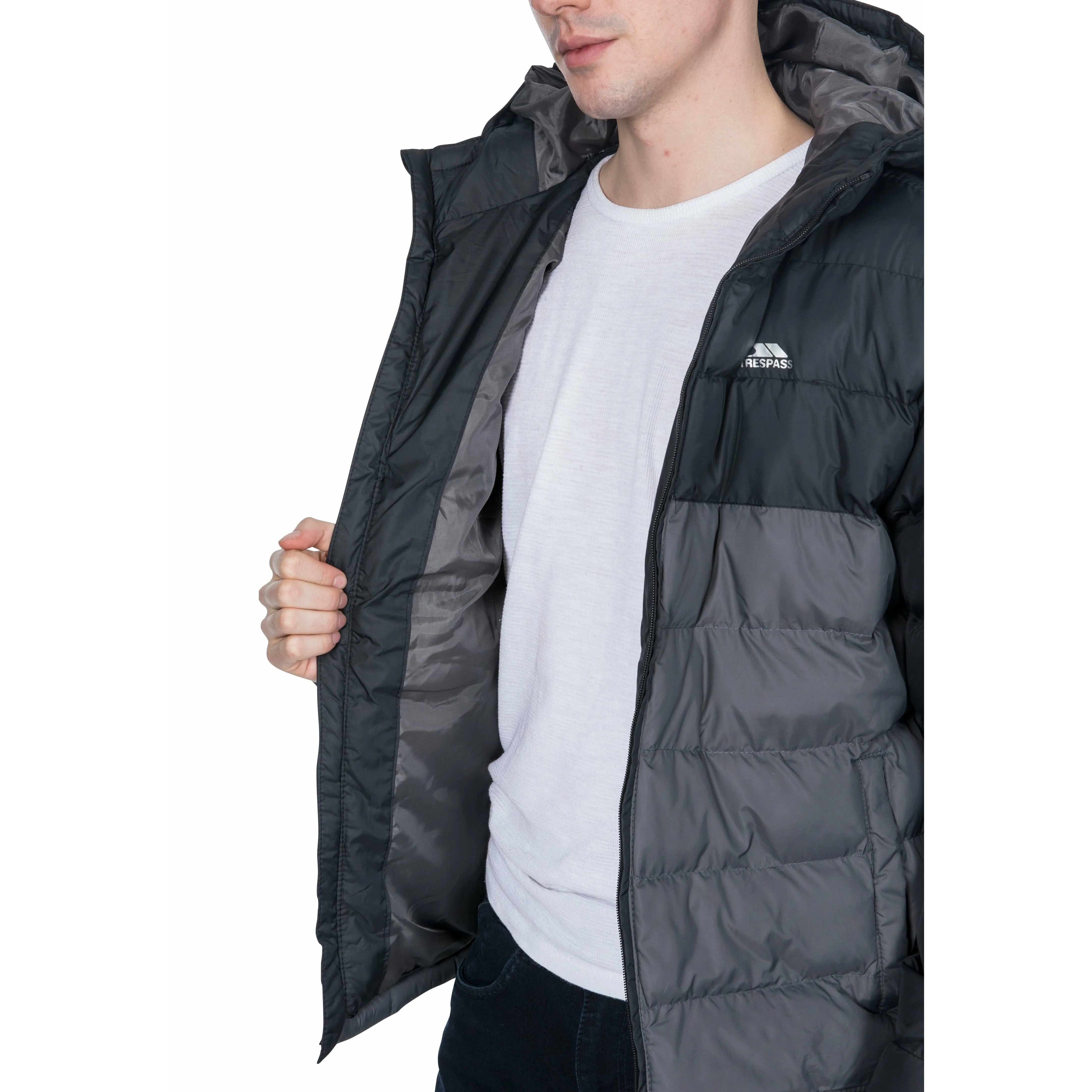 Oskar Men's Padded Jacket in Black