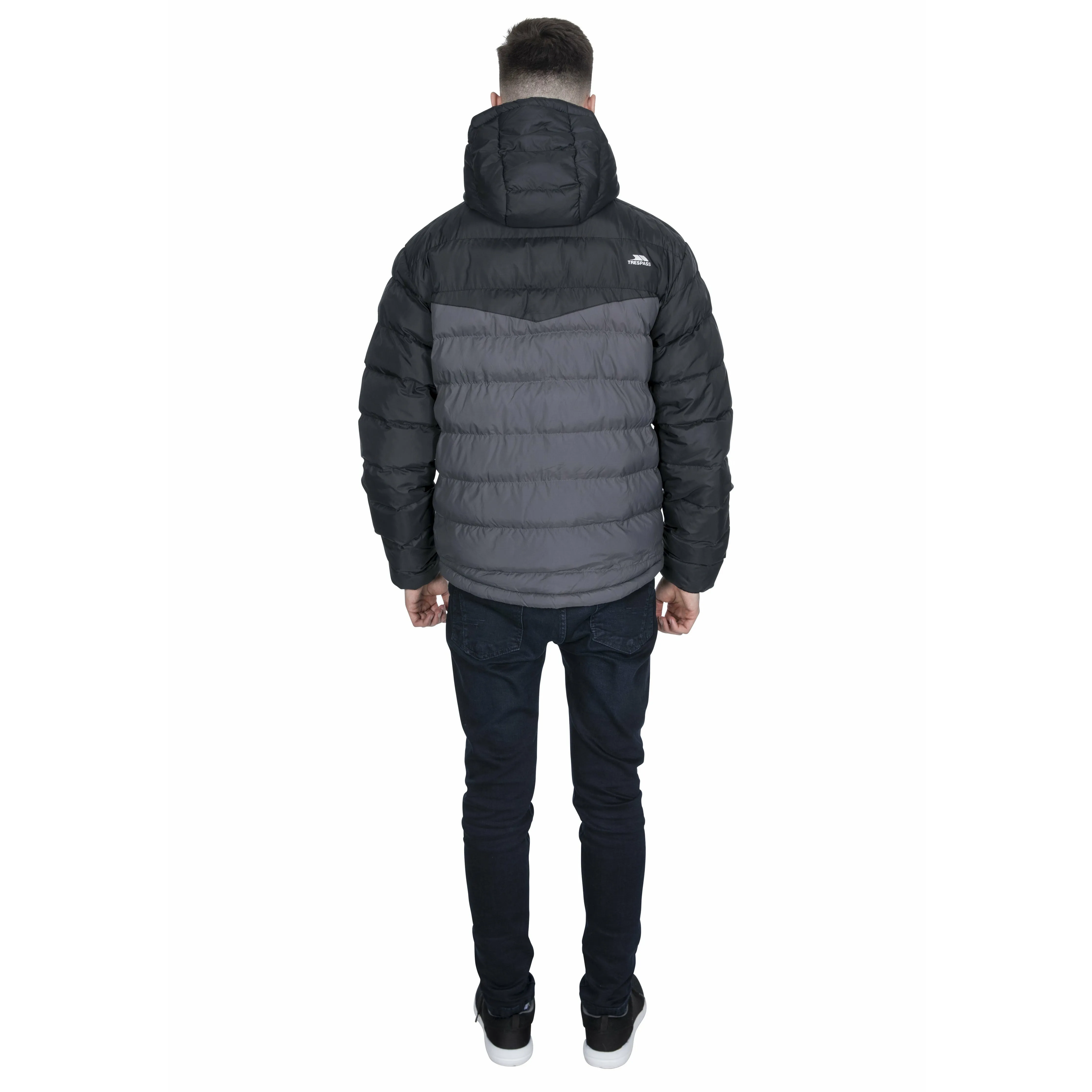 Oskar Men's Padded Jacket in Black