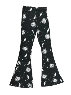 Pant Palazzo Sun Moon Black