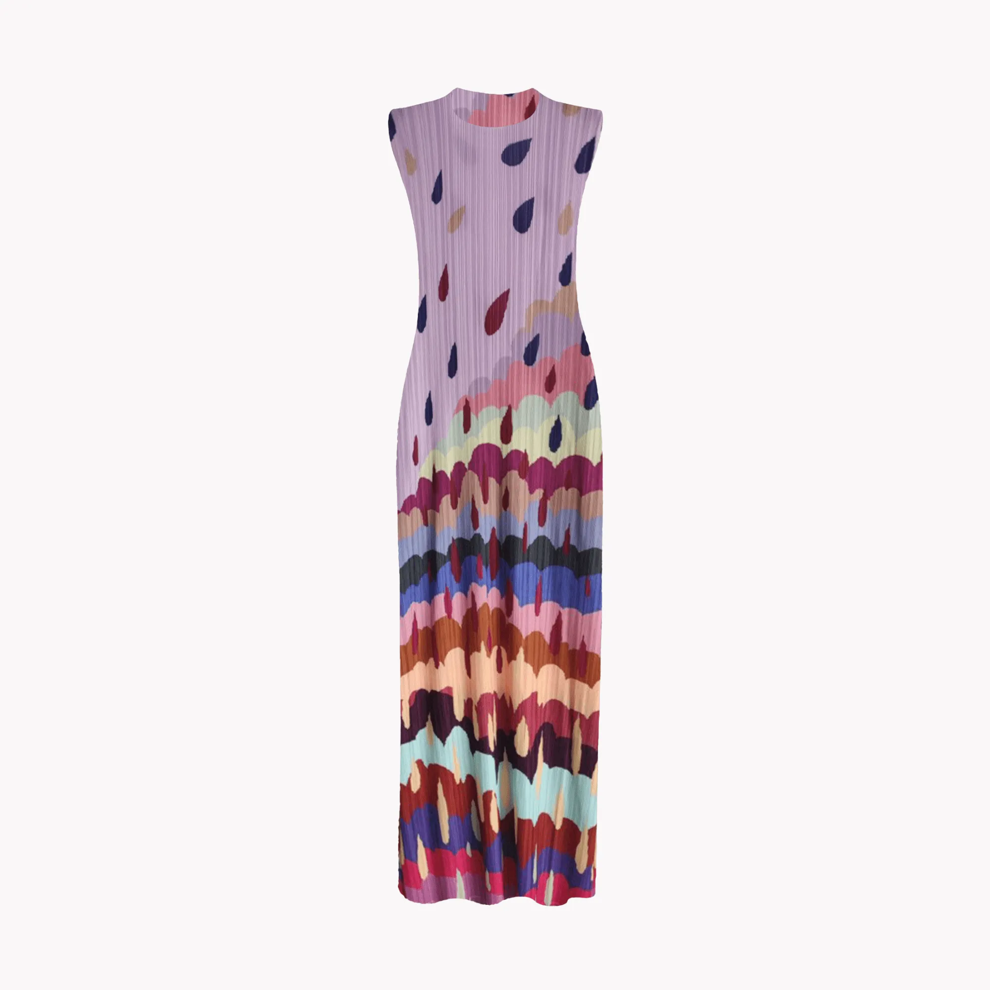 Pre Order:  Summer Rain Pleated Dress