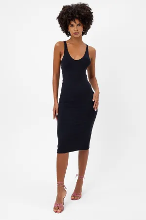 Sterling Terry Midi Dress - Black