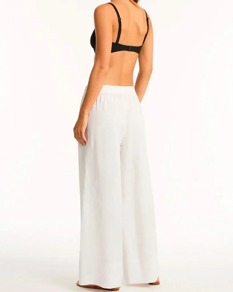 Tidal Linen Palazzo Pant