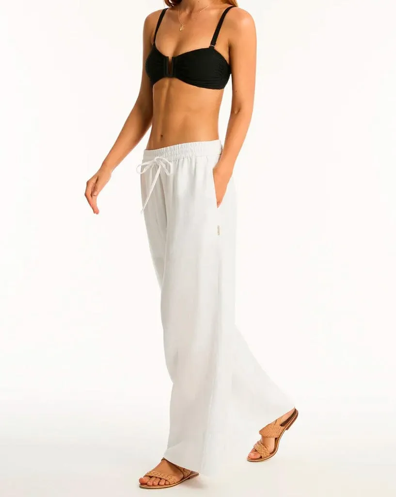 Tidal Linen Palazzo Pant