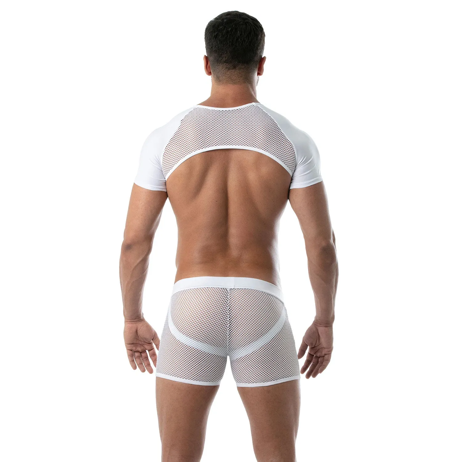 TOF Paris Circuit Mesh Full Harness White