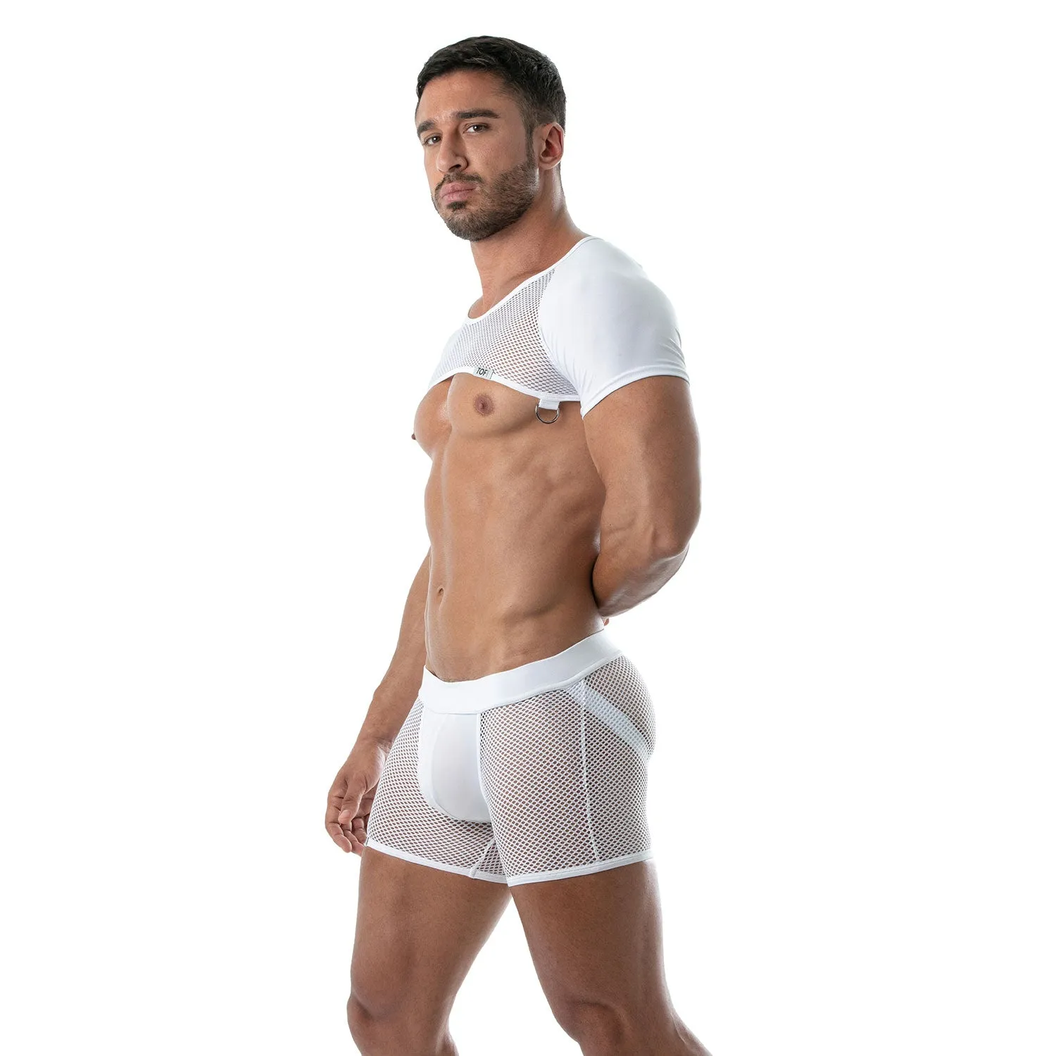 TOF Paris Circuit Mesh Full Harness White