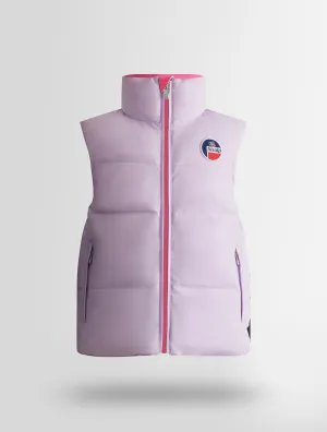 VENUS VEST - POP PINK/LAVENDER