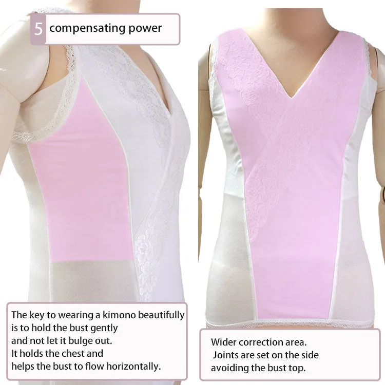 Women’s Japanese kimono stretch bra - Made by a correction maker ,S-2XL