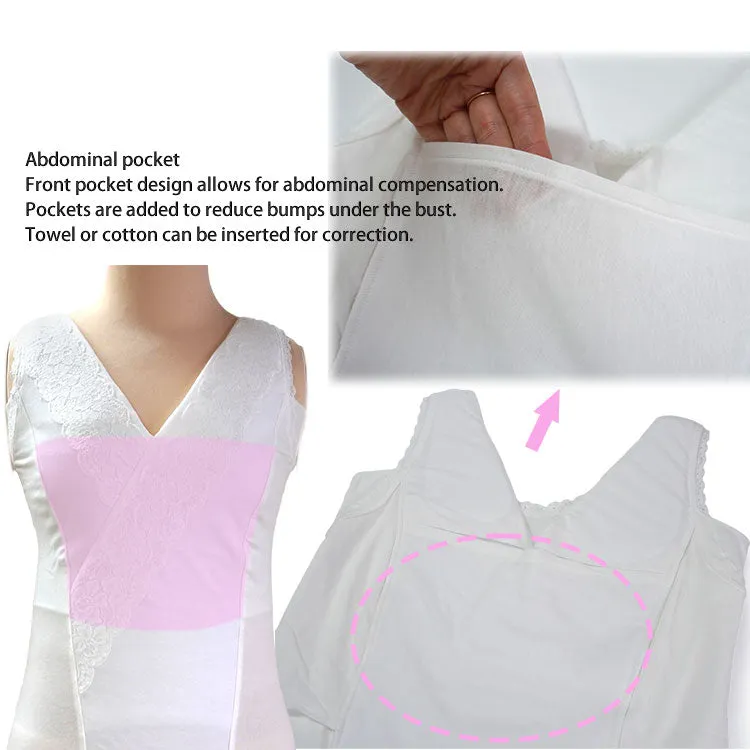 Women’s Japanese kimono stretch bra - Made by a correction maker ,S-2XL