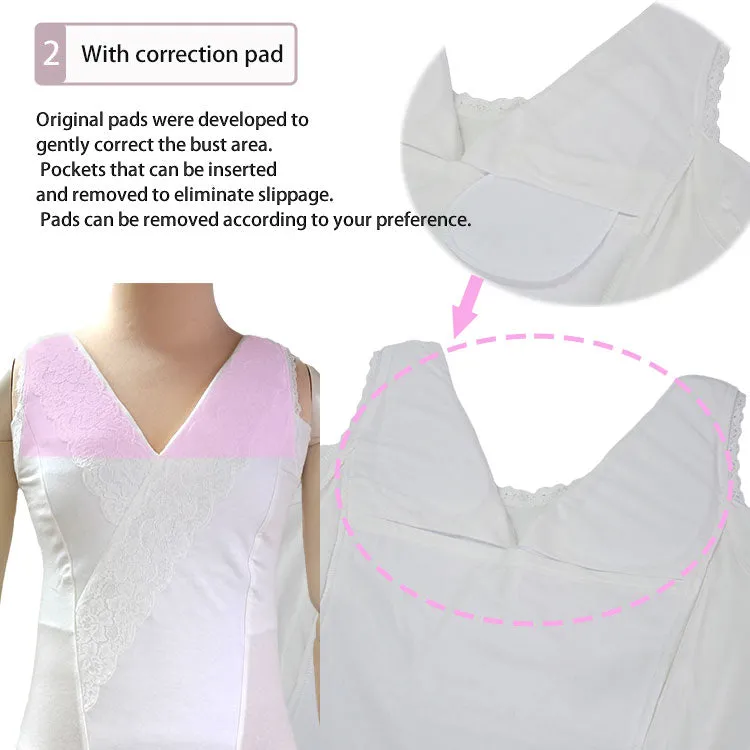 Women’s Japanese kimono stretch bra - Made by a correction maker ,S-2XL