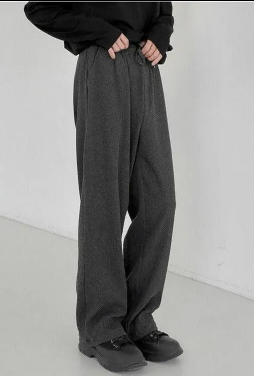 Zhou Wide Textured Pants
